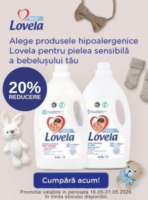 Promotie cu reducere 20% la Lovela Baby