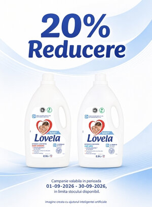 Promotie cu reducere 20% la Lovela