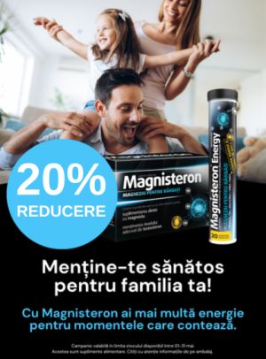 Promotie cu reducere 20% la Magnisteron