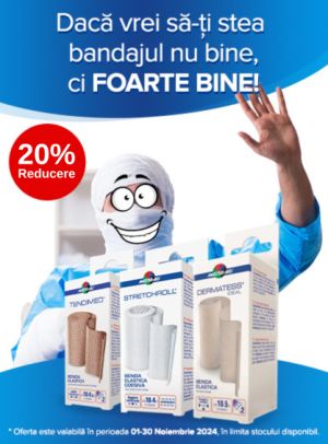 Promotie cu reducere 20% la Master-Aid Fasa Elastica