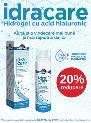 Promotie cu reducere 20% la Master Aid Idra Care