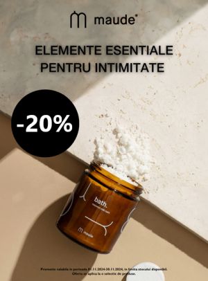 Promotie cu reducere 20% la Maude