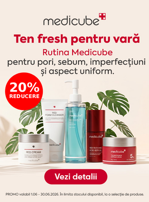 Promotie cu reducere 20% la Medicube