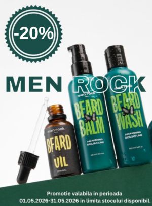 Promotie cu reducere 20% la Men Rock