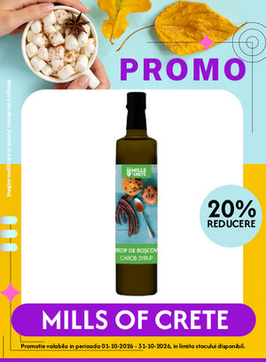 Promotie cu reducere 20% la Milles of Crete