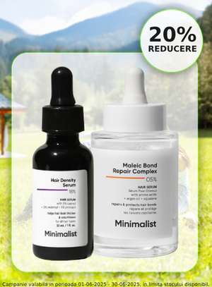 Promotie cu reducere 20% la Minimalist