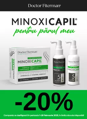 Promotie cu reducere 20% la Minoxicapil Fiterman