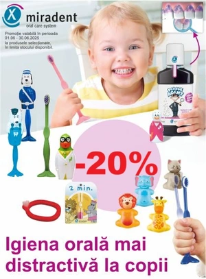 Promotie cu reducere 20% la Miradent