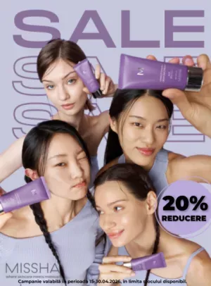 Promotie cu reducere 20% la Missha