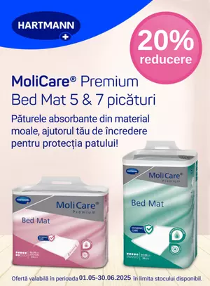 Promotie cu reducere 20% la MoliCare Premium