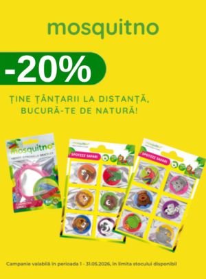Promotie cu reducere 20% la MosquitNo
