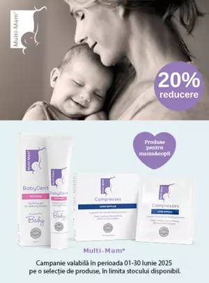 Promotie cu reducere 20% la Multi-Mam
