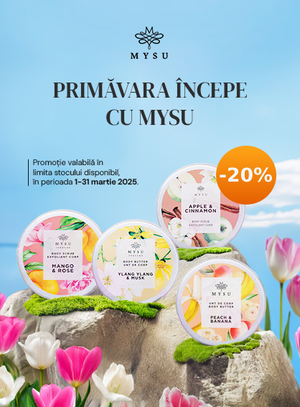 Promotie cu reducere 20% la Mysu