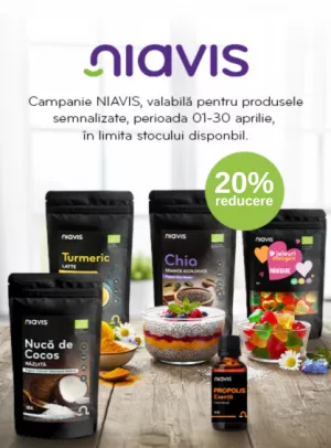 Promotie cu reducere 20% la Niavis