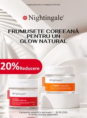 Promotie cu reducere 20% la Nightingale