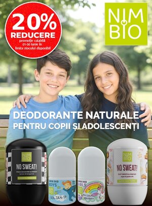 Promotie cu reducere 20% la Nimbio