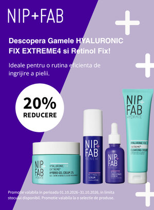 Promotie cu reducere 20% la Nip+Fab