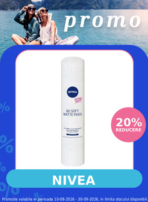 Promotie cu reducere 20% la Nivea