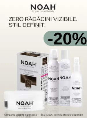 Promotie cu reducere 20% la Noah