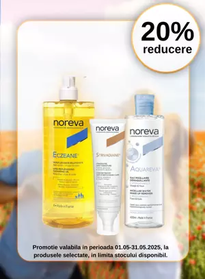 Promotie cu reducere 20% la Noreva
