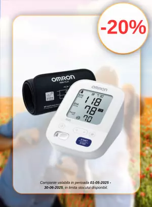 Promotie cu reducere 20% la Omron
