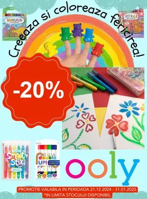 Promotie cu reducere 20% la Ooly