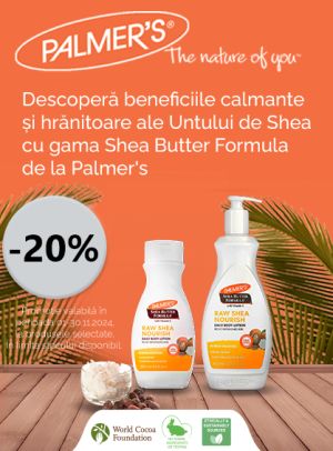 Promotie cu reducere 20% la Palmers