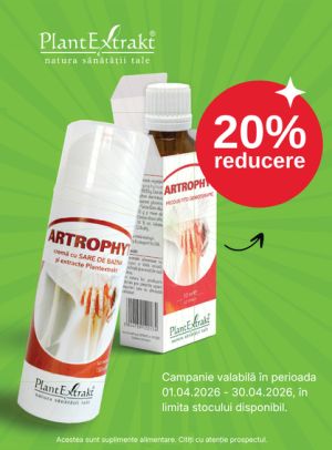 Promotie cu reducere 20% la Plant Extrakt
