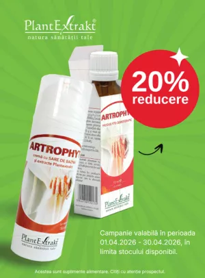 Promotie cu reducere 20% la Plant Extrakt