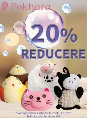 Promotie cu reducere 20% la Pokhara