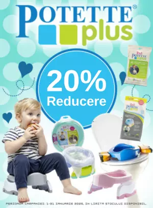 Promotie cu reducere 20% la Potette