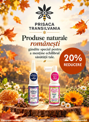 Promotie cu reducere 20% la Prisaca Transivania