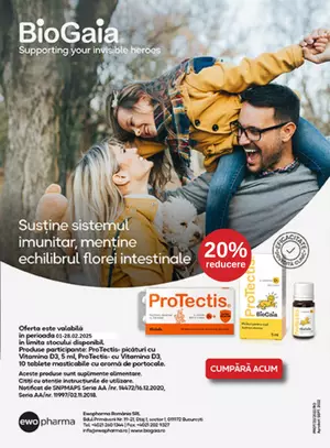 Promotie cu reducere 20% la Protectis