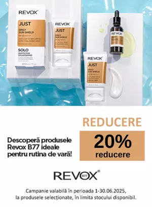 Promotie cu reducere 20% la Revox