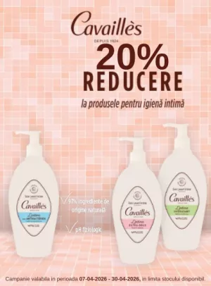 Promotie cu reducere 20% la Roge Cavailles