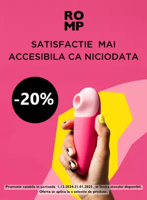 Promotie cu reducere 20% la ROMP