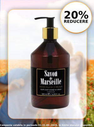 Promotie cu reducere 20% la Savon de Marseille