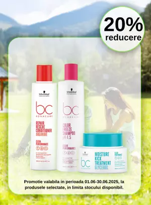 Promotie cu reducere 20% la Schwarzkopf Professional