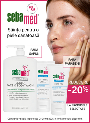 Promotie cu reducere 20% la Sebamed