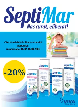 Promotie cu reducere 20% la Septimar 