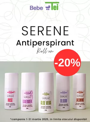 Promotie cu reducere 20% la Serene