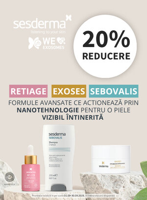 Promotie cu reducere 20% la Sesderma