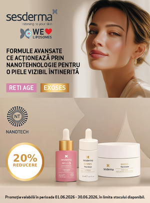Promotie cu reducere 20% la Sesderma