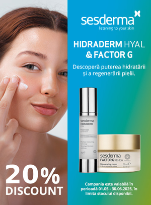 Promotie cu reducere 20% la Sesderma