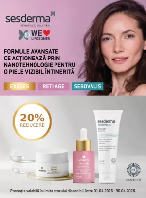 Promotie cu reducere 20% la Sesderma Reti Age, Sebovalis, Exoses
