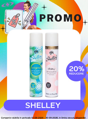 Promotie cu reducere 20% la Shelley