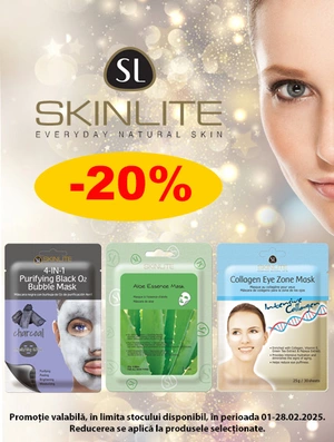 Promotie cu reducere 20% la Skinlite