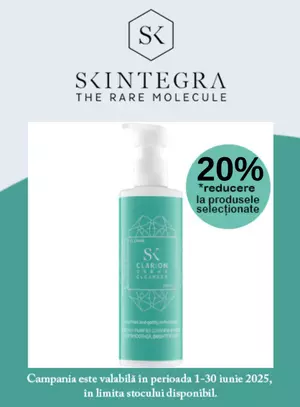 Promotie cu reducere 20% la Skintegra