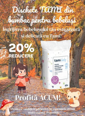 Promotie cu reducere 20% la Tami