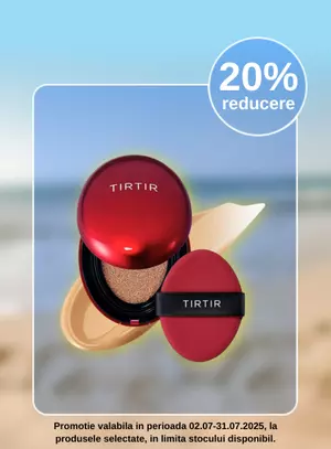 Promotie cu reducere 20% la Tirtir
